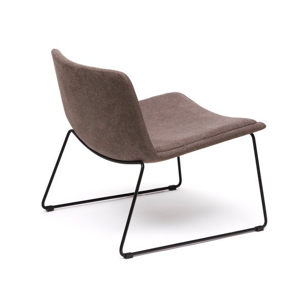 Hnedé kreslo Zahara – Kave Home-image-4