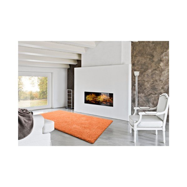 Oranžový koberec Universal Catay, 133 × 190 cm