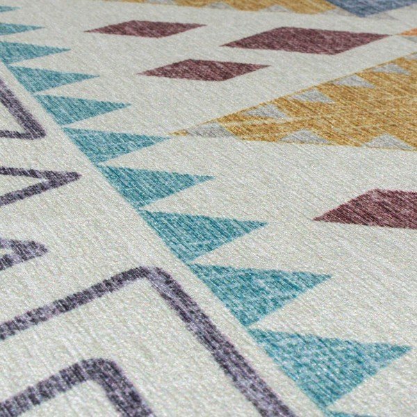 Prateľný koberec 120x170 cm MATCH LYLE AZTEC – Flair Rugs-image-3