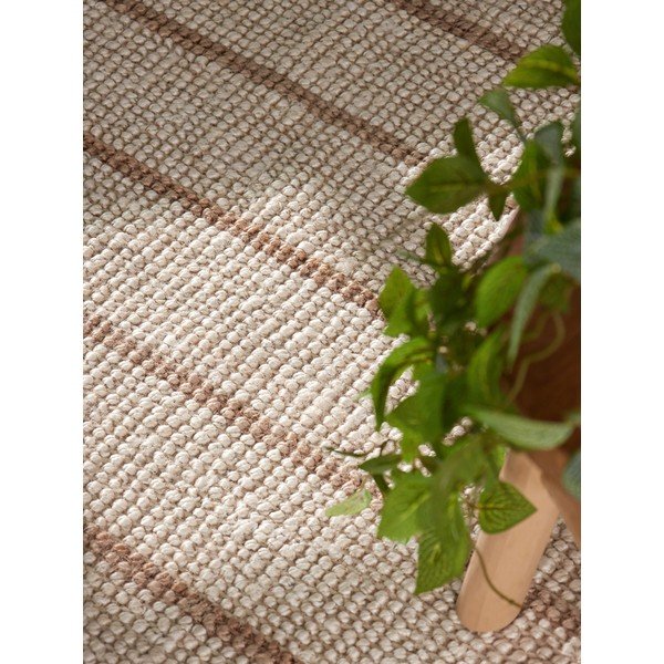 Krémový ručne tkaný jutový koberec 160x230 cm Harvest Sierra – Elle Decoration-image-2