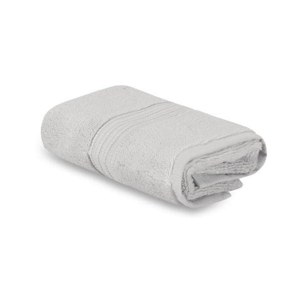 Svetlosivý bavlnený uterák 30x50 cm Chicago – Foutastic