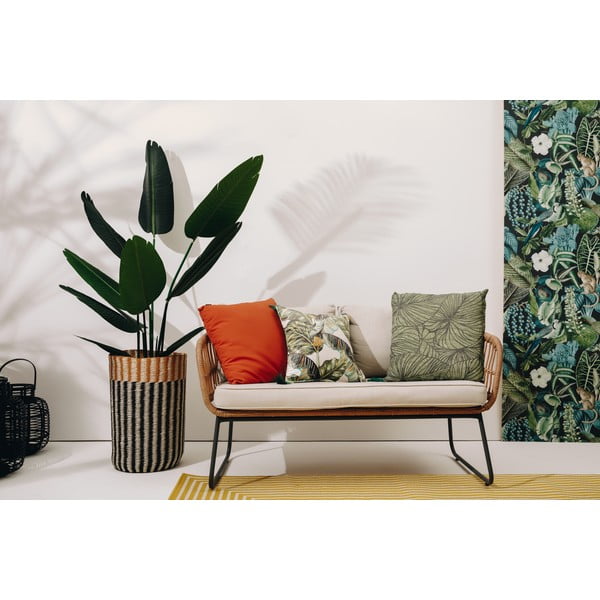 Zelený záhradný vankúš Hartman Lily, 50 x 50 cm-image-2