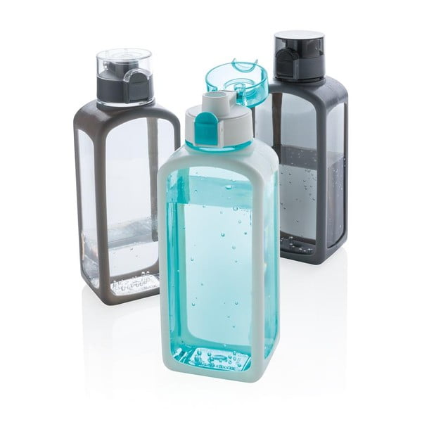 Čierna uzamykateľná fľaša s automatickým otváraním XD Collection, 600 ml-image-1