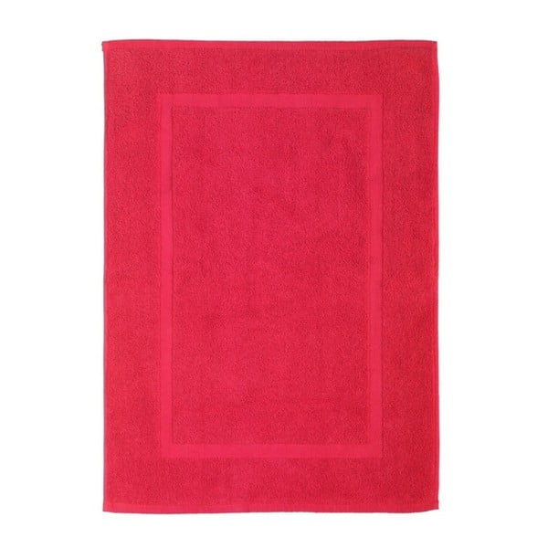 Červená bavlnená kúpeľňová predložka Wenko Watermelon, 50 × 70 cm