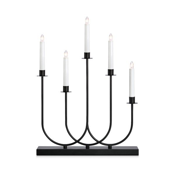 Čierna svietnik Markslöjd Max, výška 50 cm-image-1