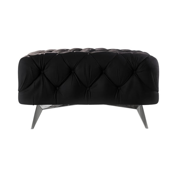 Čierna zamatová podnožka Chelsea – Ropez-image-2