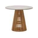 Okrúhly záhradný jedálenský stôl ø 90 cm Alcaufar – Kave Home
