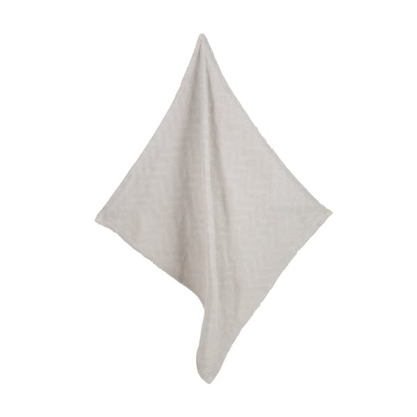 Svetlosivá pletená detská deka z bio bavlny 80x80 cm Lil Planet – Roba-image-3