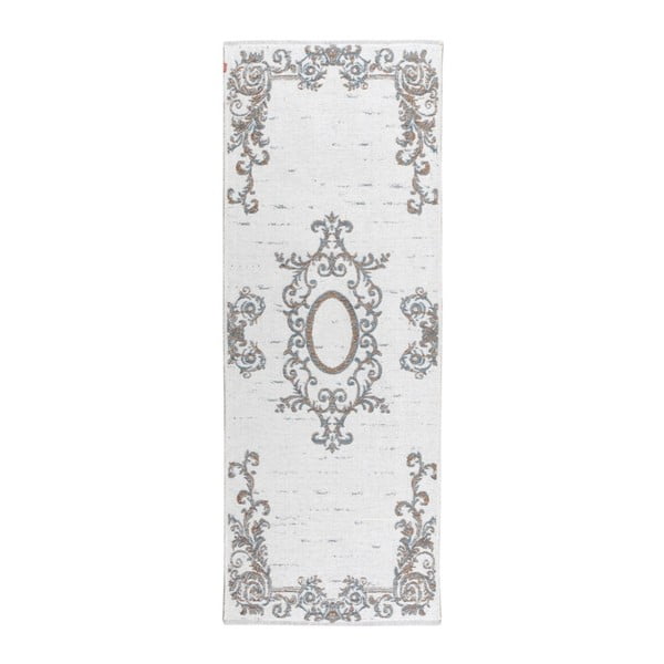 Sivo-hnedý obojstranný koberec Homemania Halimod Grena, 77 × 200 cm