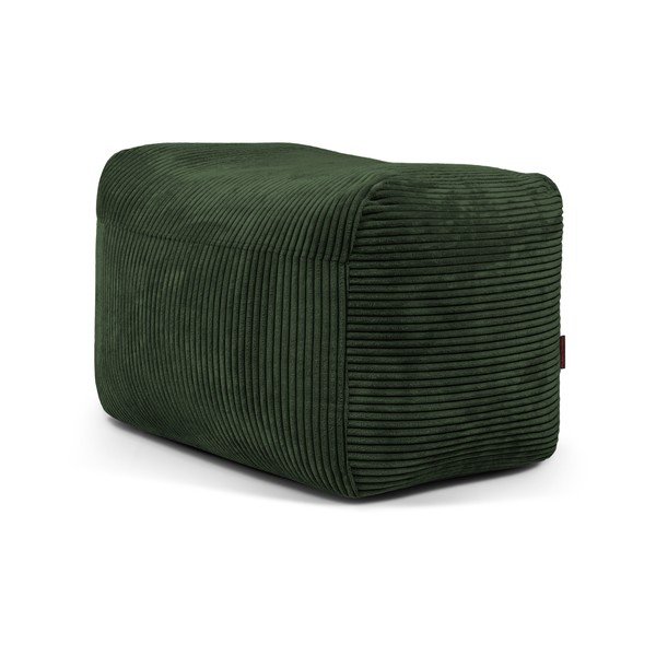 Zelený menčestrový sedací vak Plus 70 Lounge – SLOWDOWN