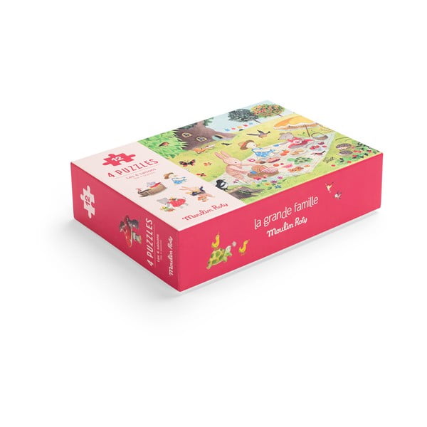 Puzzle La Grande Familie – Moulin Roty-image-1
