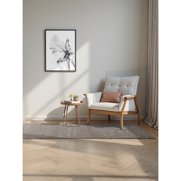 Béžový behúň 80x240 cm Perles Onyx – Elle Decoration-image-1