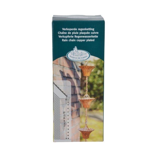 Ružová odkvapkávacia rúra Esschert Design, dĺžka 259 cm-image-3