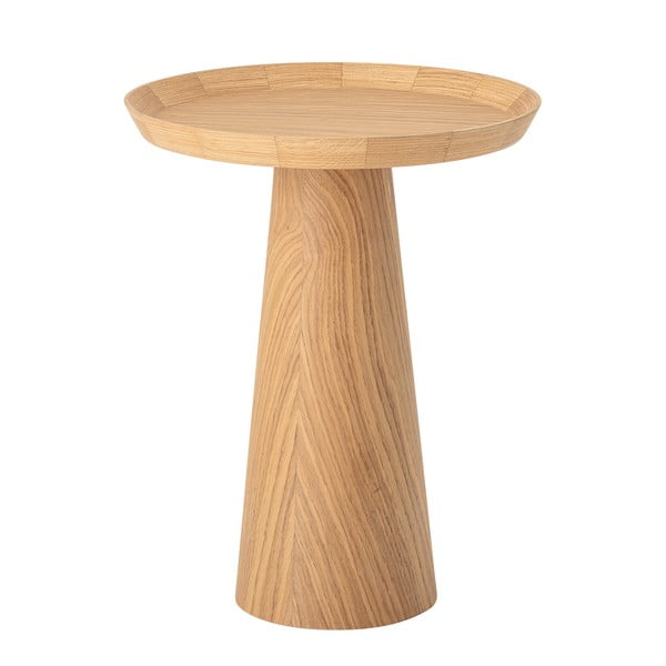 Okrúhly odkladací stolík v dekore duba ø 44 cm Luana – Bloomingville