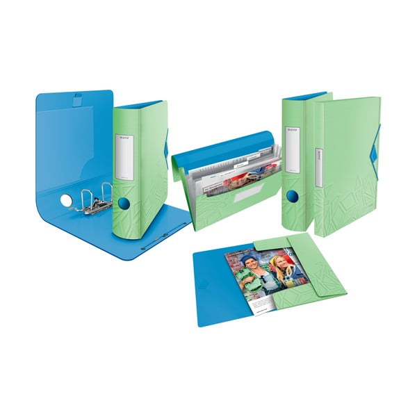 Zelená aktovka s priehradkami Leitz-image-4