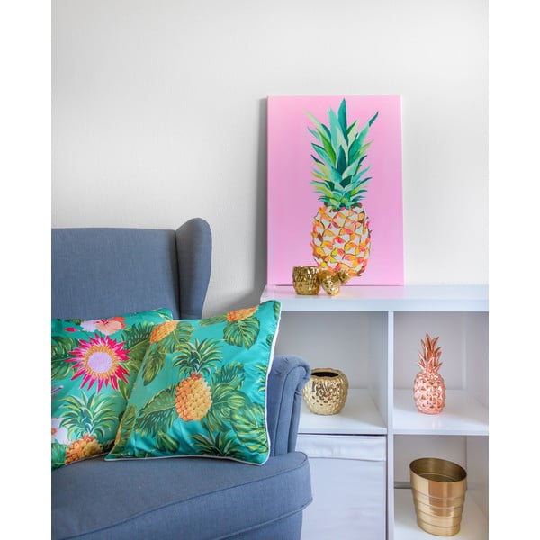 Obraz Pineapple Pink, 50x90 cm
