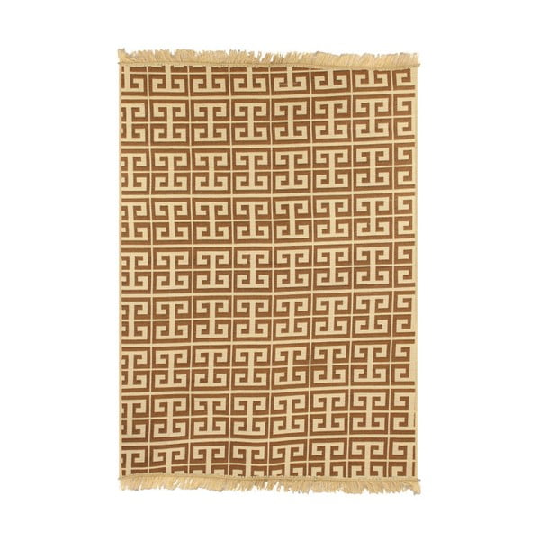 Hnedo-béžový koberec Ya Rugs Tee, 120 × 180 cm