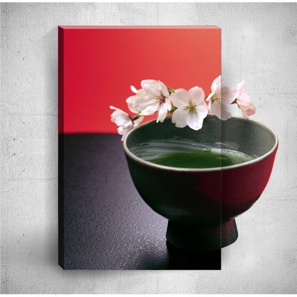 Nástenný 3D obraz Mosticx Bowl With Flowers, 40 × 60 cm