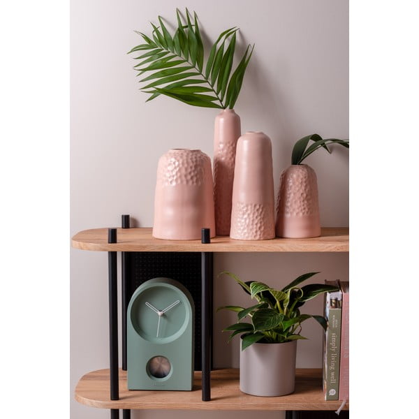 Ružová keramická váza PT LIVING Carve, výška 18,5 cm-image-1