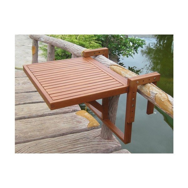 Závesný balkónový stolík 64x65 cm Berkeley – Garden Pleasure-image-1