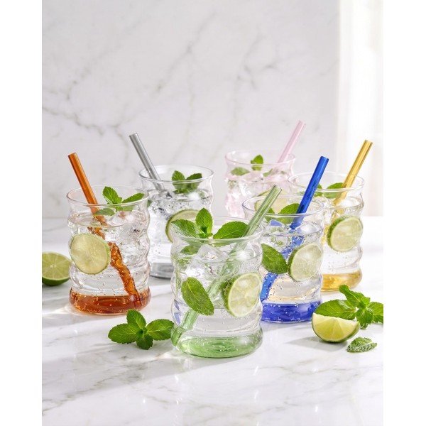 Poháre v súprave z borosilikátového skla 6 ks 350 ml Volo – Vialli Design-image-1