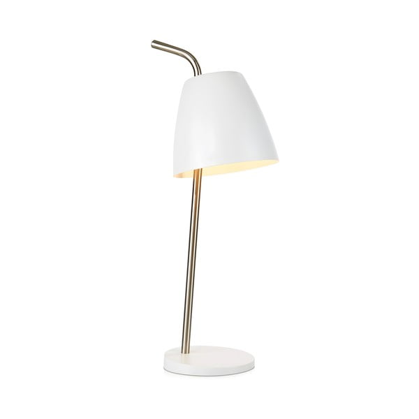 Biela stolová lampa Markslöjd Spin Table White