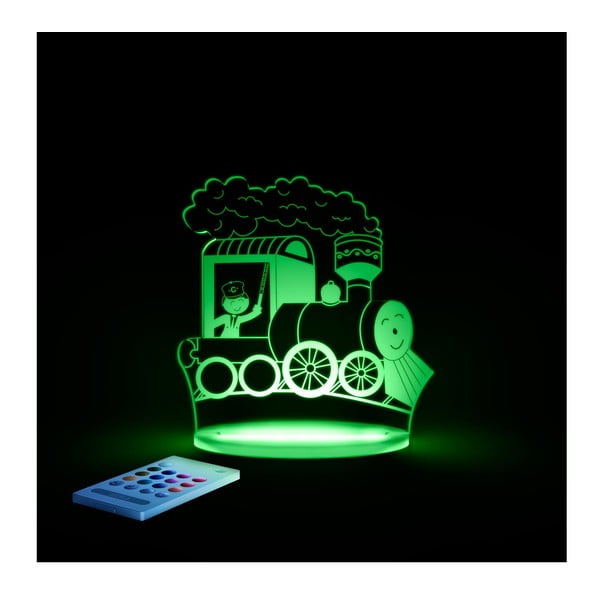 Detské LED nočné svetielko Aloka Train-image-1