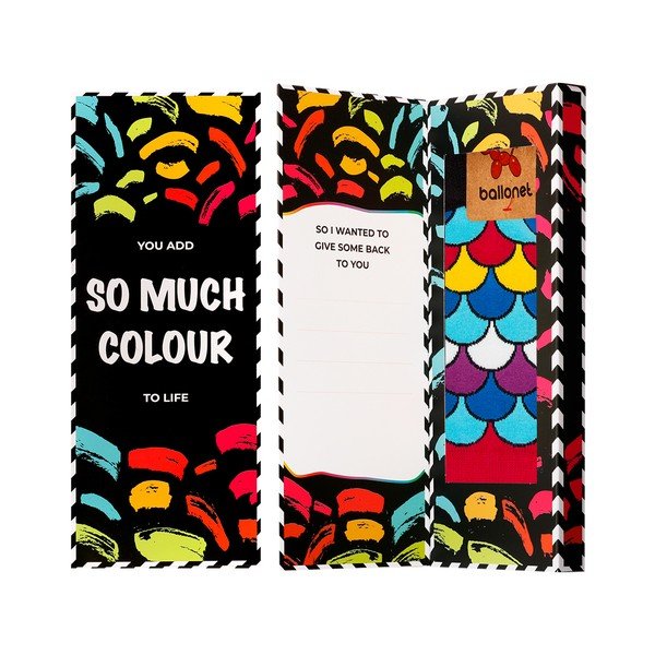 Ponožky v darčekovom balení Ballonet Socks Love You Socks Card with Fan, veľkosť 41 - 46-image-2
