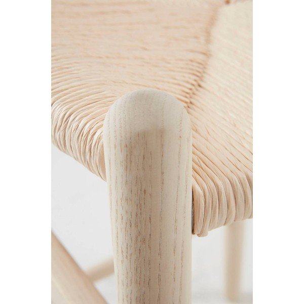 Barová stolička z brestového dreva v svetlo prírodnej farbe (výška sedadla 63 cm) Nattavaara – Jotex-image-3