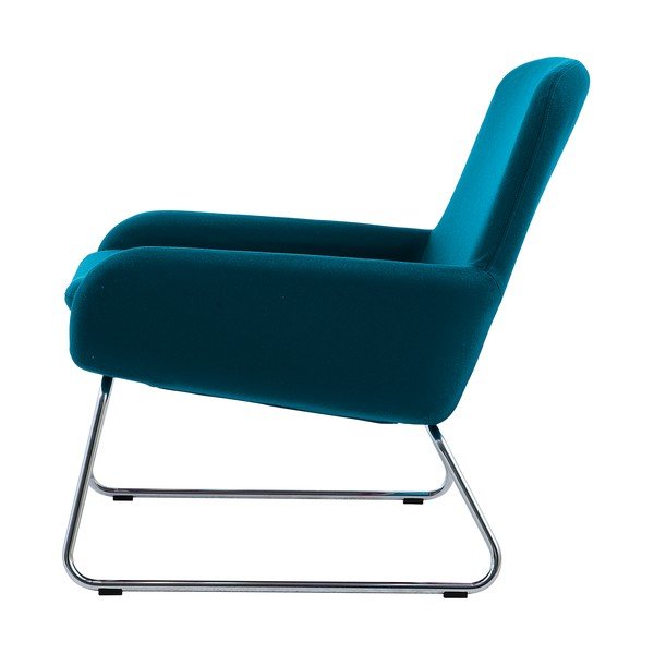 Tyrkysovomodré kreslo Softline Coco-image-2