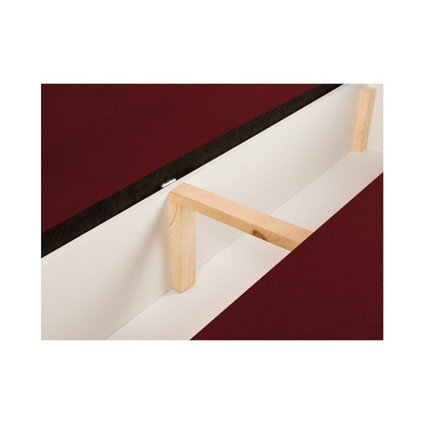 Červená rozkladacia trojmiestna pohovka Melart Frederic-image-4