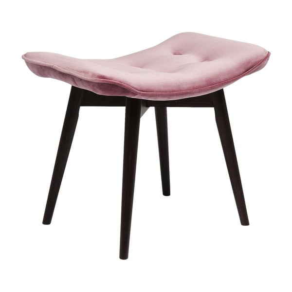 Ružová stolička Kare Design Vicky Velvet