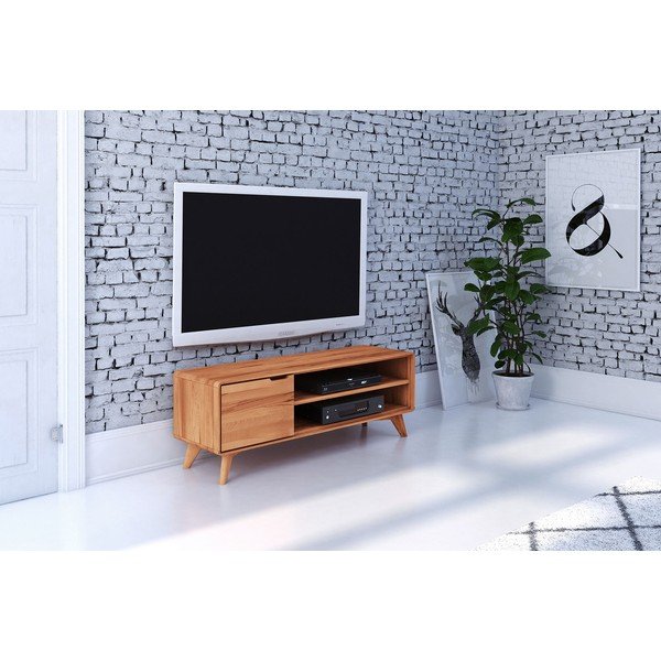TV stolík z bukového dreva 134x48 cm Greg - The Beds-image-2