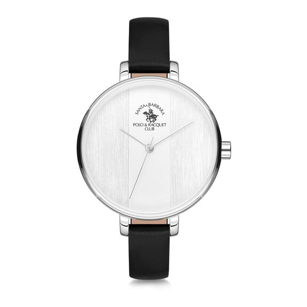 Dámske hodinky s koženým remienkom Santa Barbara Polo & Racquet Club Bubble