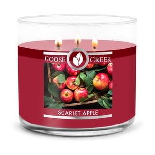 Vonná sviečka Goose Creek Scarlet Apple, doba horenia 35 h