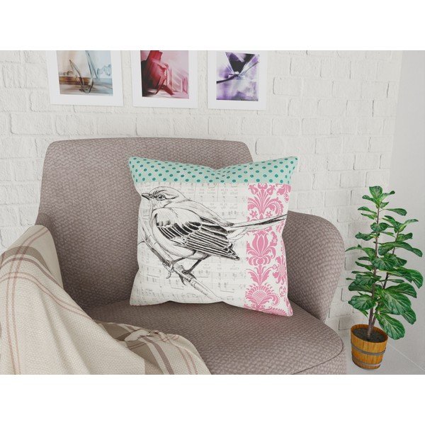 Obliečka na vankúš Vitaus Peep Dos, 43 × 43 cm-image-1