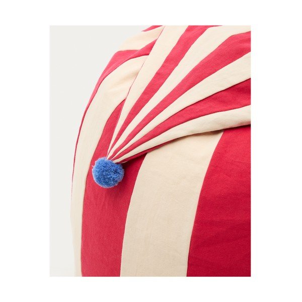 Červený/béžový detský sedací vak Olvi – Kave Home-image-3