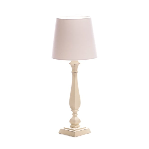 Stolná lampa Tower White/Cream, 60 cm