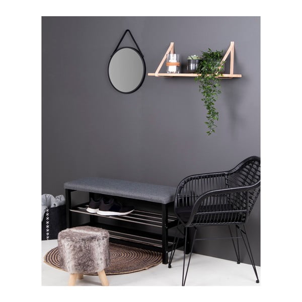 Nástenné zrkadlo ø 38 cm Trapani – House Nordic-image-3