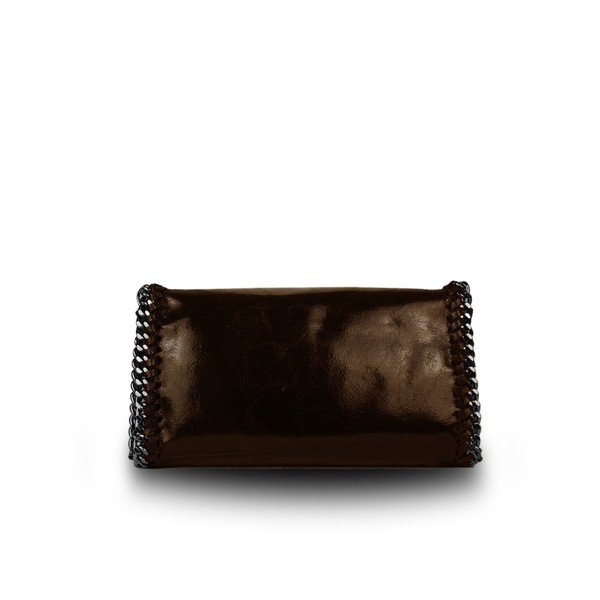 Tmavohnedá kabelka z pravej kože JOHN FISH Lov-image-2