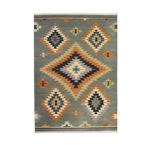 Ručne tkaný koberec Kilim Mina, 185x125cm