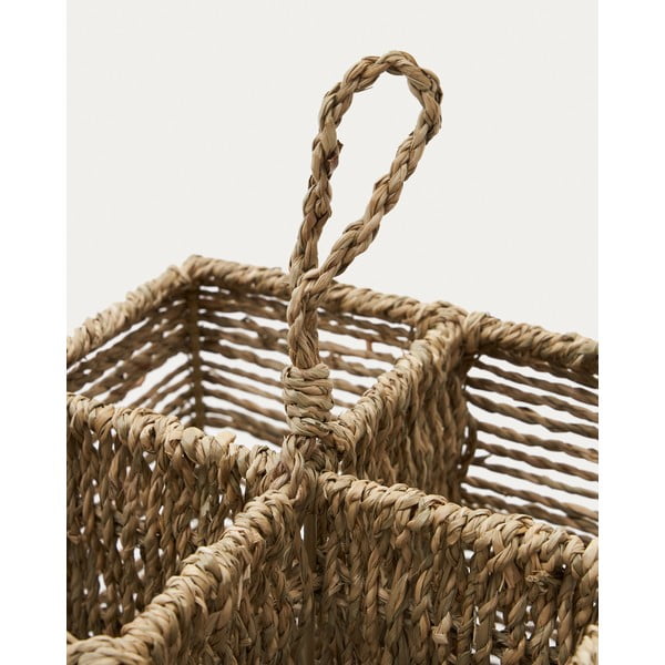 Stojan na kuchynské náčinie z morskej trávy Tossa – Kave Home-image-4