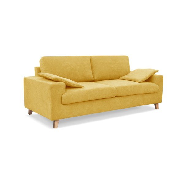 Žltá pohovka pre troch Cosmopolitan design Caracas-image-1