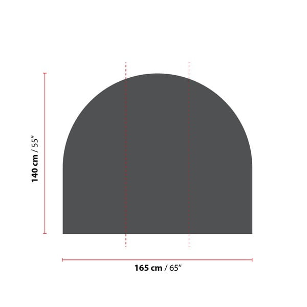 Samolepka na stenu 165x140 cm Storm Gray - Ambiance-image-1