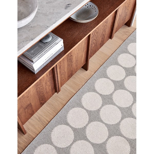 Béžovo-krémový vnútorný a vonkajší behúň 70x160 cm Hugo Linen Vanilla – Pappelina-image-3