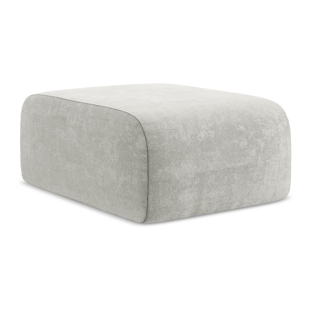 Svetlosivá ženilková podnožka Lani – Makamii