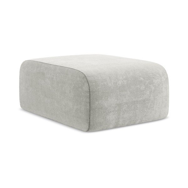 Svetlosivá ženilková podnožka Lani – Makamii