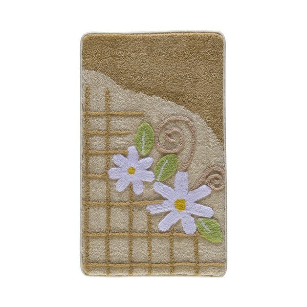 Kúpeľňová predložka Confetti Bathmats Knidos Beige, 60 × 100 cm-image-1