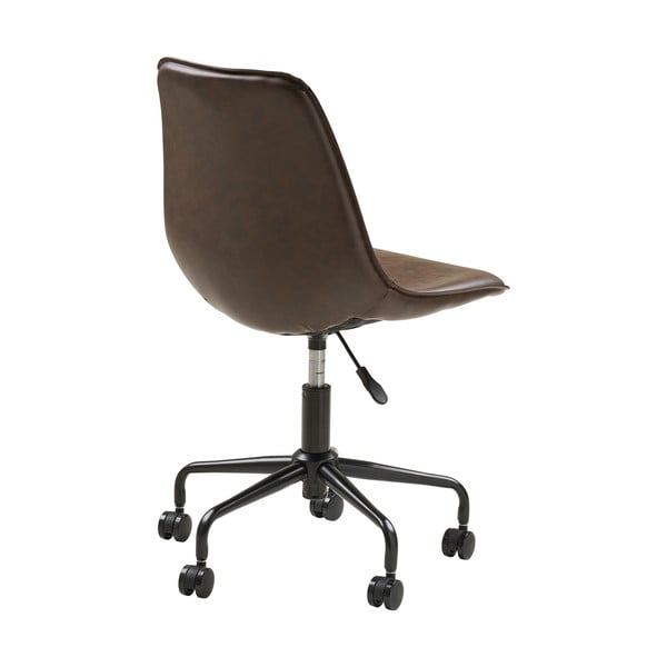 Tmavohnedá kancelárska stolička Monaco – House Nordic-image-4