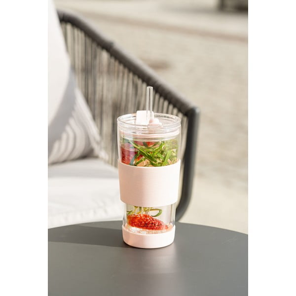 Ružový termo hrnček 600 ml Fuori – Vialli Design-image-1